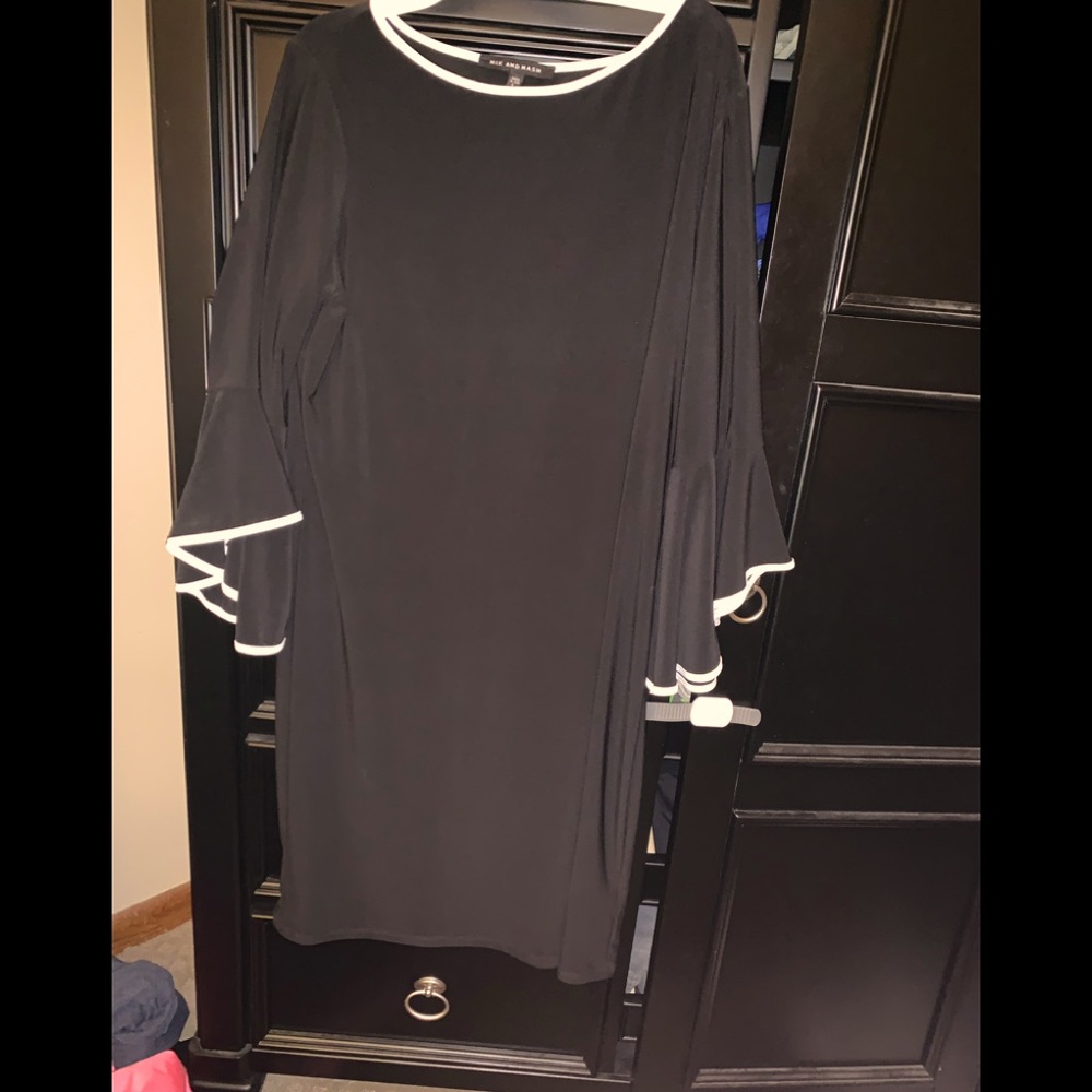 black dress